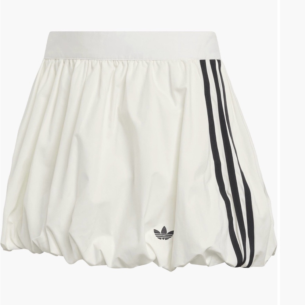 Adidas Cream Skirt with Black Accents - Picture 2 of 3